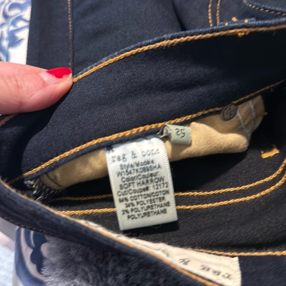 Rag & Bone Stiletto Boot Jeans size 25 NWT - Picture 12 of 12